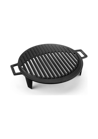 Lava Metal Silikon Kulplu Döküm Mangal Izgarası,22x32 / Demir Döküm Cam Emaye Kaplama Diğer