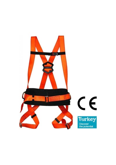 Safeset Bel Destekli Paraşüt Tipi Emniyet Kemeri Ce Belgeli