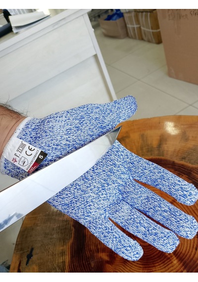 F.zehr Kasap Kesilmez Kumaş Eldiven Medium Çok Renkli