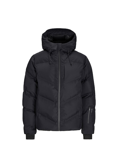Jack & Jones 12260482 Erkek  Siyah Mont & Kaban