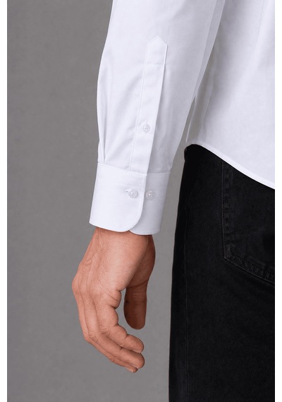 Bisse Mavi Regular Fit Polyester Klasik Gömlek Gm23k232068 D35