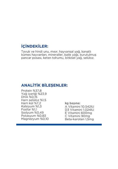Hill's Science Plan Tavuklu Yavru Kedi Maması 3 Kg