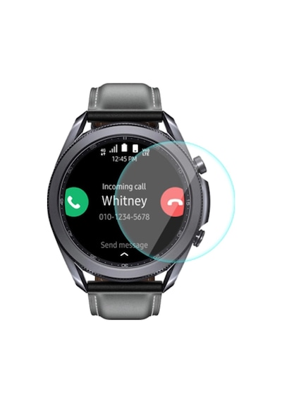 Ally Sm Galaxy Watch 3 45Mm Kırılmaz Cam Ekran Koruyucu (446517608)-Şeffaf