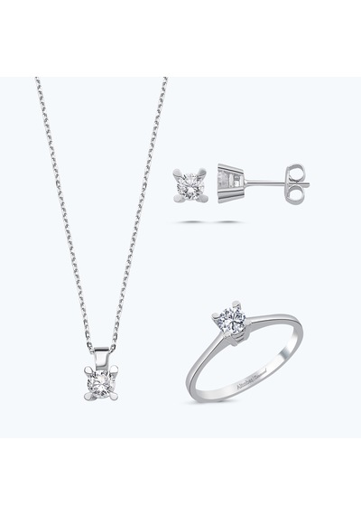 Altınbaş Altın Üçlü Tektaş Set UTKINT-05-25278