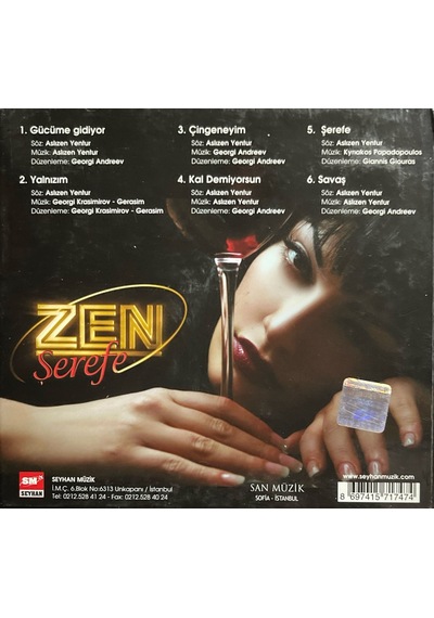 Müzik Cd'sidir Plak Değildir Cd Zen Şerefe Cd