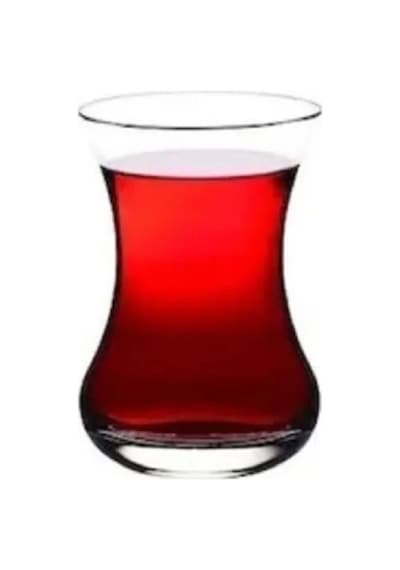 Vefa Ince Belli Çay Bardak 12 Adet X 6lı Çay Bardağı 1 Koli 72 Adet Şeffaf