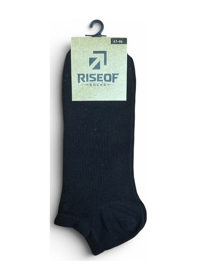Rise Of Socks Pamuklu Çorap Siyah Renk 6 Lı 43-46 Beden