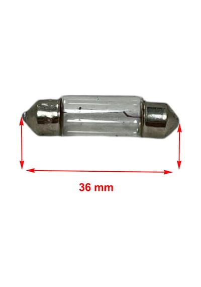 Photon 12 V C5w 36 Mm Halojen Sofit Tavan Bagaj Ampulü 10 Adet