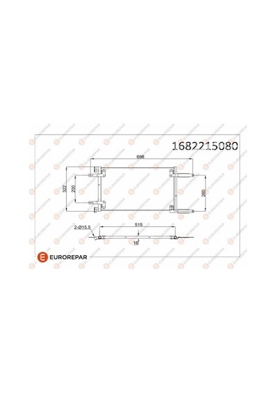 Klima Radyatörü - Fiat Doblo - Eurorepar-1682215080