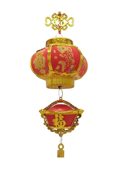 Feng Shui Çin Feneri Şans Ve Bereket Askılık 65 Cm
