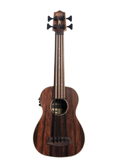 Kala Striped Ebony Perdesiz Akustik-elektro U Bass Akustik Bas Gitar