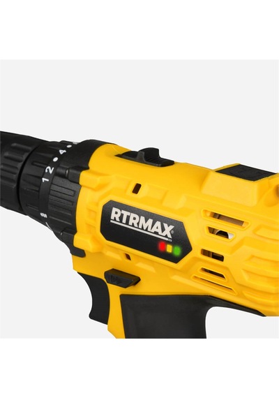 Akülü Matkap 30nm 18v 2x1.5 Ah Akü Rtrmax - Rtm350