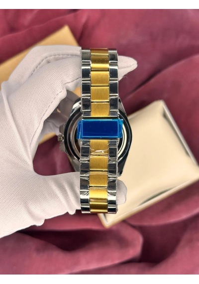 Mavi-gold Kadran Submariner Otamatik Erkek Kol Saati Altın - Gümüş