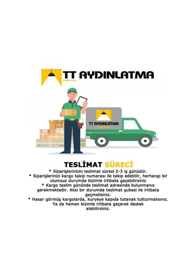 TT036-BY TT Aydınlatma Hashtag Modeli Mat Beyaz (Beyaz Işık) Led Avize Beyaz