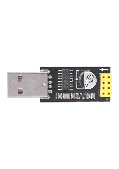 Esp8266 Esp-01 Modulü Için Pc Usb Bağlantı Ayar Adaptörü Ch340