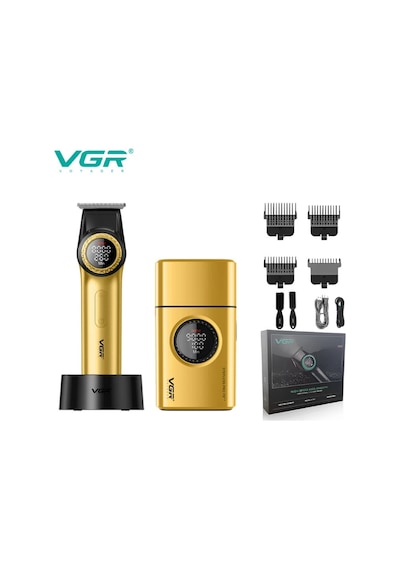 Vgr V-977 & V-377 Profesyonel Saç, Sakal Ve Günlük Tıraş Seti