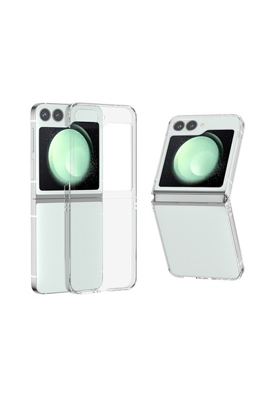 Samsung Galaxy Z Flip Uyumlu 6 Sert Kristal Kapak Kılıf-al3157