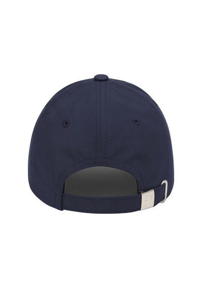 Perlotus Unisex Spor Kep Şapka Mikro Polyester Kumaş 6 Parça Ayarlanabilir Metal Tokalı Lacivert