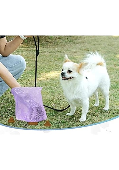 Kyrotech 8'li Evcil Hayvan Atık Toplama Torbası, Kediler Ve Köpekler İçin Taşınabilir Kaka Poşeti, Sızdırmaz, Dayanıklı Dışkı Poşetleri