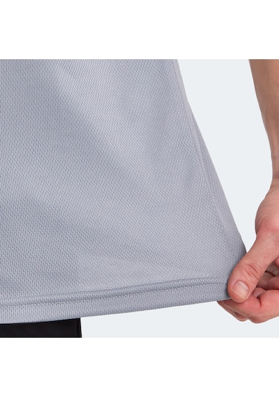 Slazenger RAG Erkek Kolsuz Gri Tişört