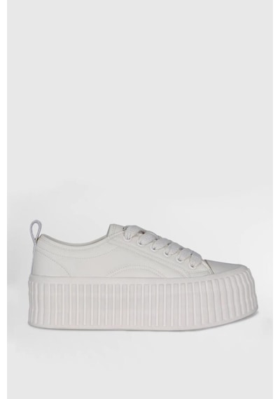Lufian Lufıan Dıana Beyaz Deri Kadın Sneaker 001