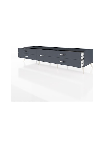 Kronos Tv Ünitesi 5 Çekmeceli 220x59x51 Antrasit-antrasit Antrasıt/antrasıt - Antrasıt Kronos Tv Ünitesi 5 Çekmeceli 220x59x51 Antrasit-antrasit Antrasıt/antrasıt - Antrasıt