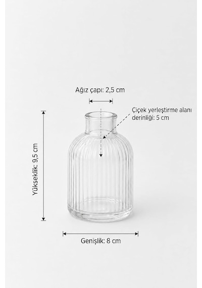 Atiye Studio El Yapımı Mini Taş Tozu Vazo Minimal Modern Dekoratif Vazo Lego Çiçek Ve Kuru Çiçek Uyumlu Siyah Çok Renkli