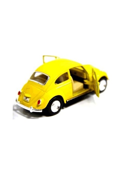 Sarı Çek-bırak Metal Vosvos Araba Dıe Cast Büyük Boy 12 Cm
