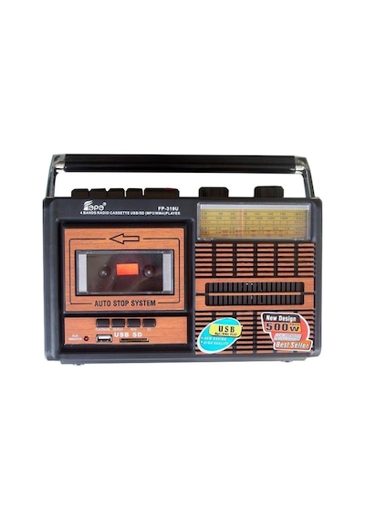 Tepe Fp-319U Usb Sd Fm Radyolu Kaset Çalar Müzik Kutusu