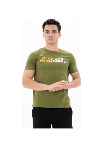 AR-MA Arma Erkek Slim Fit Bisiklet Yaka Tişört Y25344452401 Yeşil