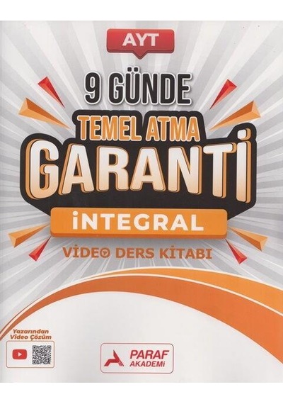 Ayt İntegral Video Ders Kitabı İadesiz