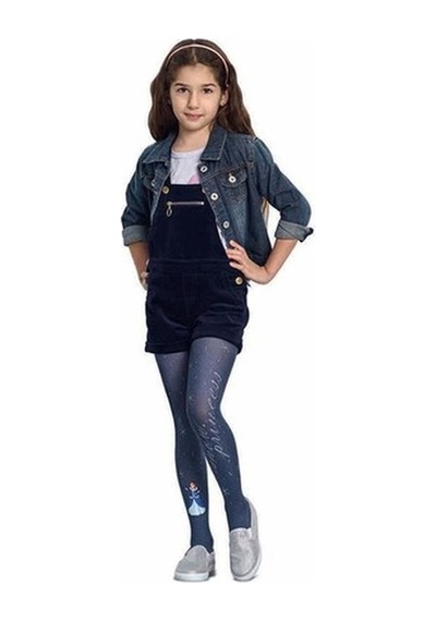 Penti Kız Çocuk Princess Külotlu Çorap 90 Jean