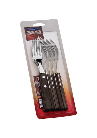 Tramontına Biftek Çatalı Khv 6lı Blister Set Diğer