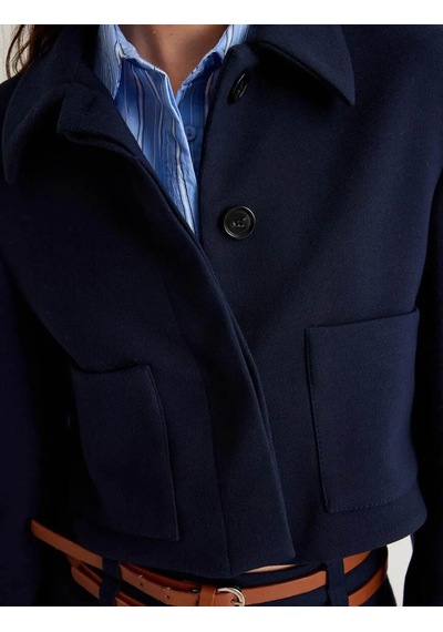 Koton Kadın Blazer Ceket Lacivert 5wak50025uw 25ky59001736 Y5918 Lacivert