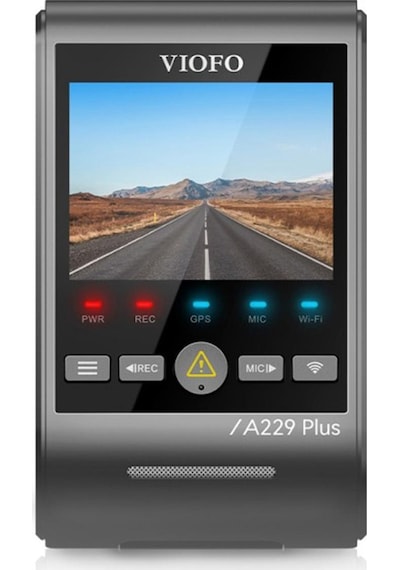 Viofo A229 Plus 2k Hdr Sony Starvis 2 Sensörlü Wi-fi Gps'li Araç Kamerası