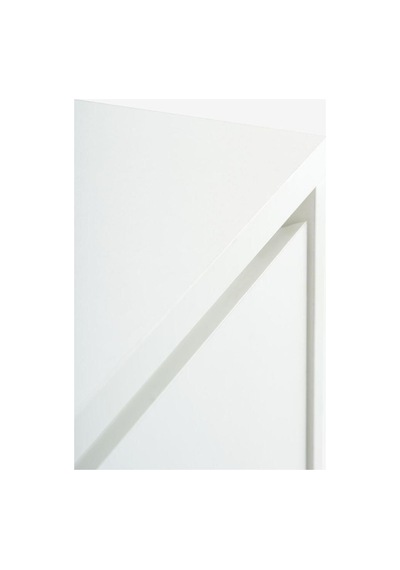 Ayakkabı Dolabı 3 Bölme Beyaz 72 Cm X 128 Cm X 27 Cm Beyaz