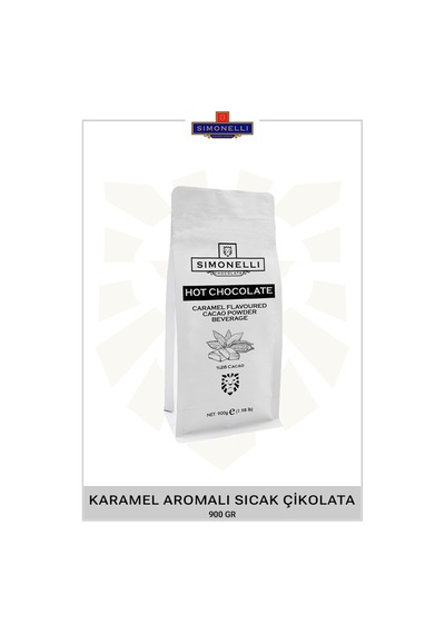 Simonelli Sıcak Çikolata Karamel Aromalı 900 G