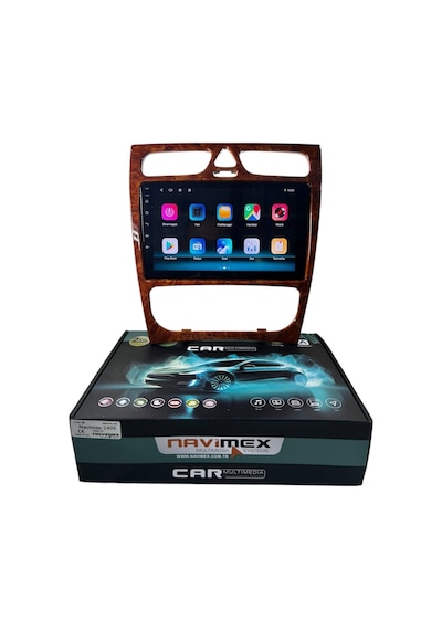 Mercedes C Class 2002-2004 Navimex Samsung İşlemcili 4-64 Profesyonel Oem Multimedia 9"