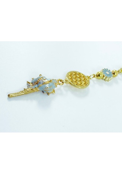 Yeni Araba Hediyesi, Pastel Mint Yeşili Metal Deniz Kabuğu Yaşam