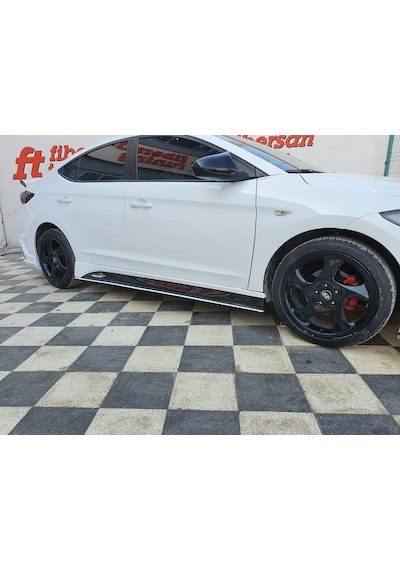 Hyundai Elentra 2016... Ft Body Kit-fibersan Tuning