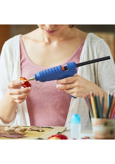 Wellhise Şeffaf Sıcak Silikon Çubuğu Standart Kalın 11mm X 21.5cm 10'lu Paket Çubuk Silikon