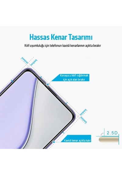 Xiaomi Redmi K40/k40 Pro/k40 Pro+/mi 11i/poco F3 Tempered Cam Ekran Koruyucu- 5775