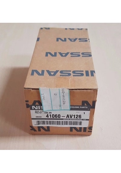 Nissan Primera P12 2003-2006 Ön Balata Takım  41060-av126