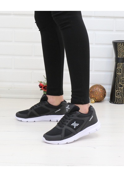 Luttoon 251 Siyah Beyaz 36-40 Unisex Spor Ayakkabı Siyah&beyaz