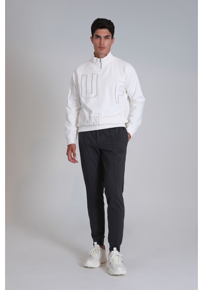 Lufian Eric Spor Erkek Chino Pantolon Slim Fit Antrasit Antrasit 112190322100110 Antrasit