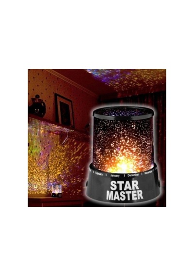 Duvara Işık Yıldız Yansıtan Star Master Gece Lambası No Color