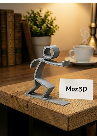 Stickman Figürlü Kitap Tutucu Modern Ve Eğlenceli Tasarım