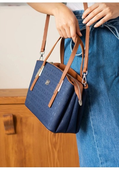 Just Polo Kadın Yeni Sezon El Ve Omuz Çantası 234079mh Lacivert Taba