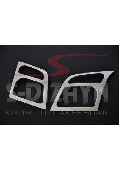 S-Dizayn  Ford Connect Krom Far Çerçevesi 2 Prç 2009-2014