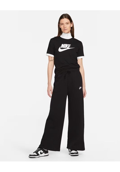 Nike Sportswear Essentials Dx7906-010 Kadın Logo T-shirt - Siyah Çok Renkli